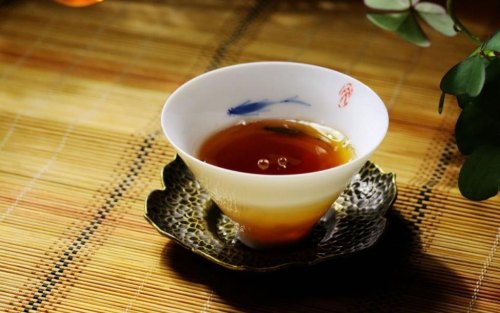 普洱熟茶茶汤