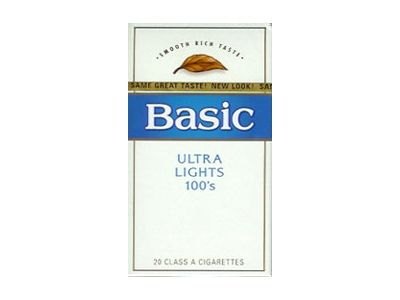 Basic(柔顺醇厚 极淡味美版100S)香烟多少钱一包_一条价格_好抽吗？