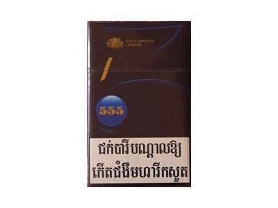 555(金柬埔寨含税)香烟多少钱一包_一条价格_好抽吗？