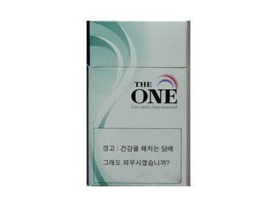 THE ONE(薄荷)香烟多少钱一包_一条价格_好抽吗？