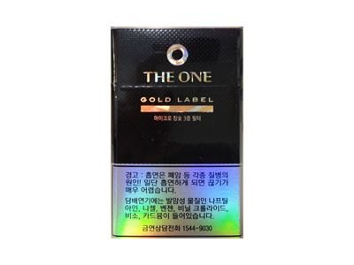 THE ONE(金标)香烟多少钱一包_一条价格_好抽吗？