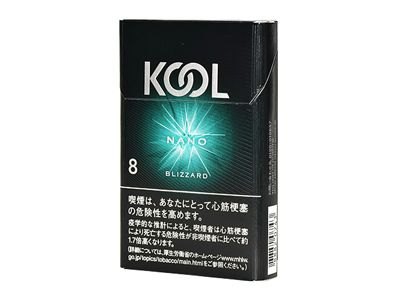 KOOL(NANO BLIZZRD MENTHOL 8mg细支日版)香烟多少钱一包_一条价格_好抽吗？